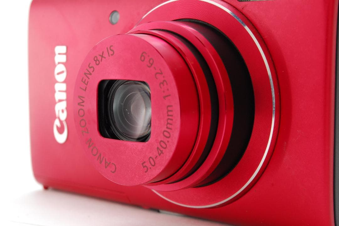 Canon IXY 110F 赤 付属品多数 箱付 動作確認済み