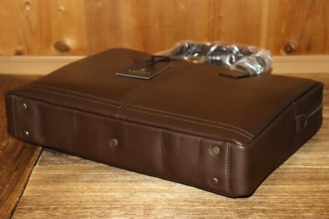 新品 ランバン コレクション サントル 牛革 ビジネスバッグ 撥水ソフトレザーⒽ