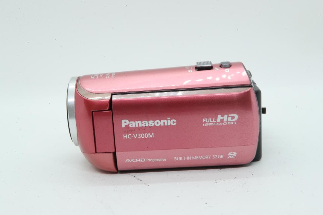 【P2104】 Panasonic HC-V300M ピンク パナソニック