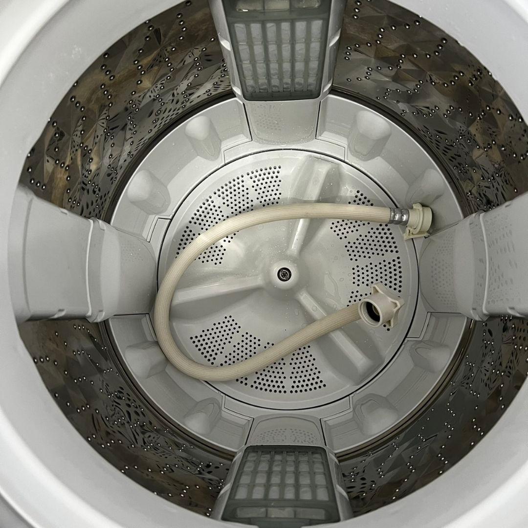 129【25年製】洗濯機　高年式　極美品　　8kg 　安い　美品　同棲　設置無料