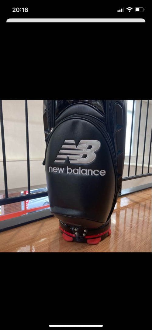 【あずき】New Balance Golf キャディバッグ　ゴルフバッグ