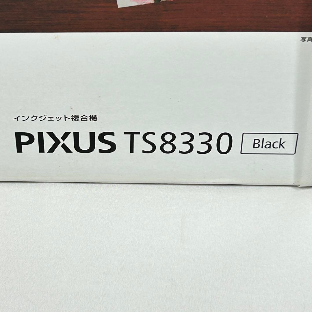 【未使用品】 Canon PIXUS TS8330 ブラック プリンター