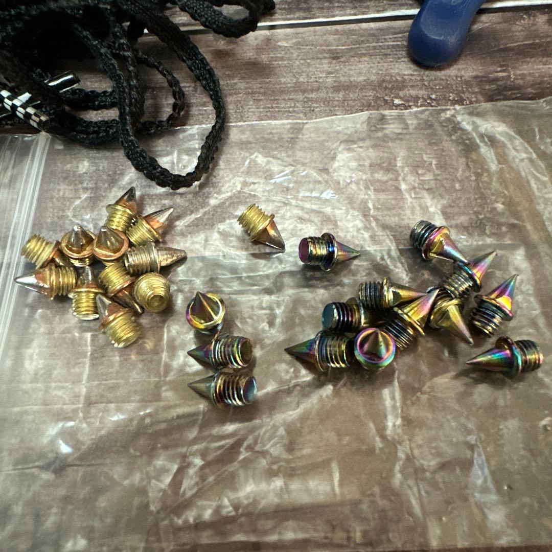 【26.5cm】NIKEスパイク・マックスフライ・モアテン　黒色　7点セット