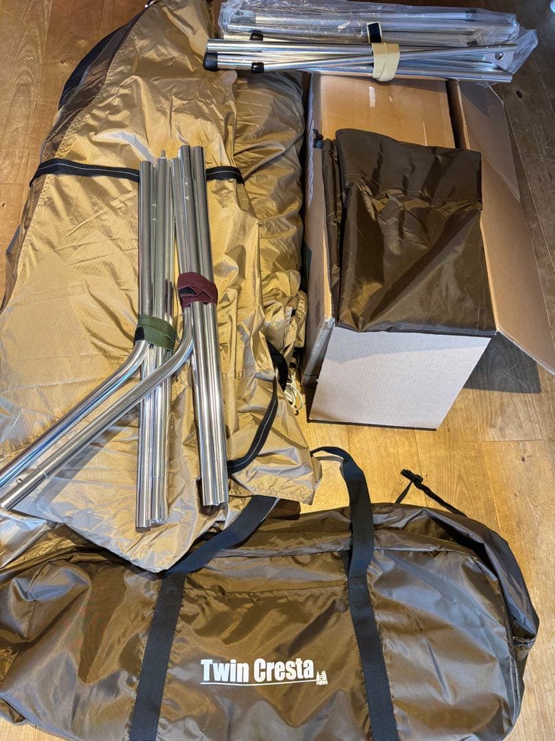kimsaruさん専用ogawaテント ツインクレスタ 二股ポール付き