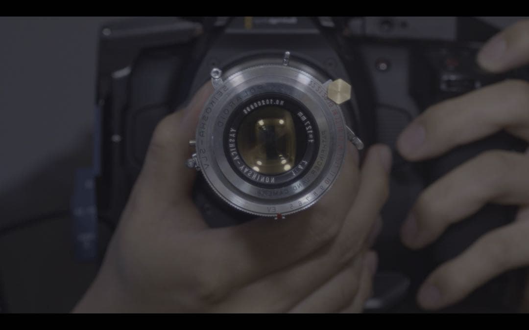 最大F90 Polaroid YASHINON 127mm f4.7