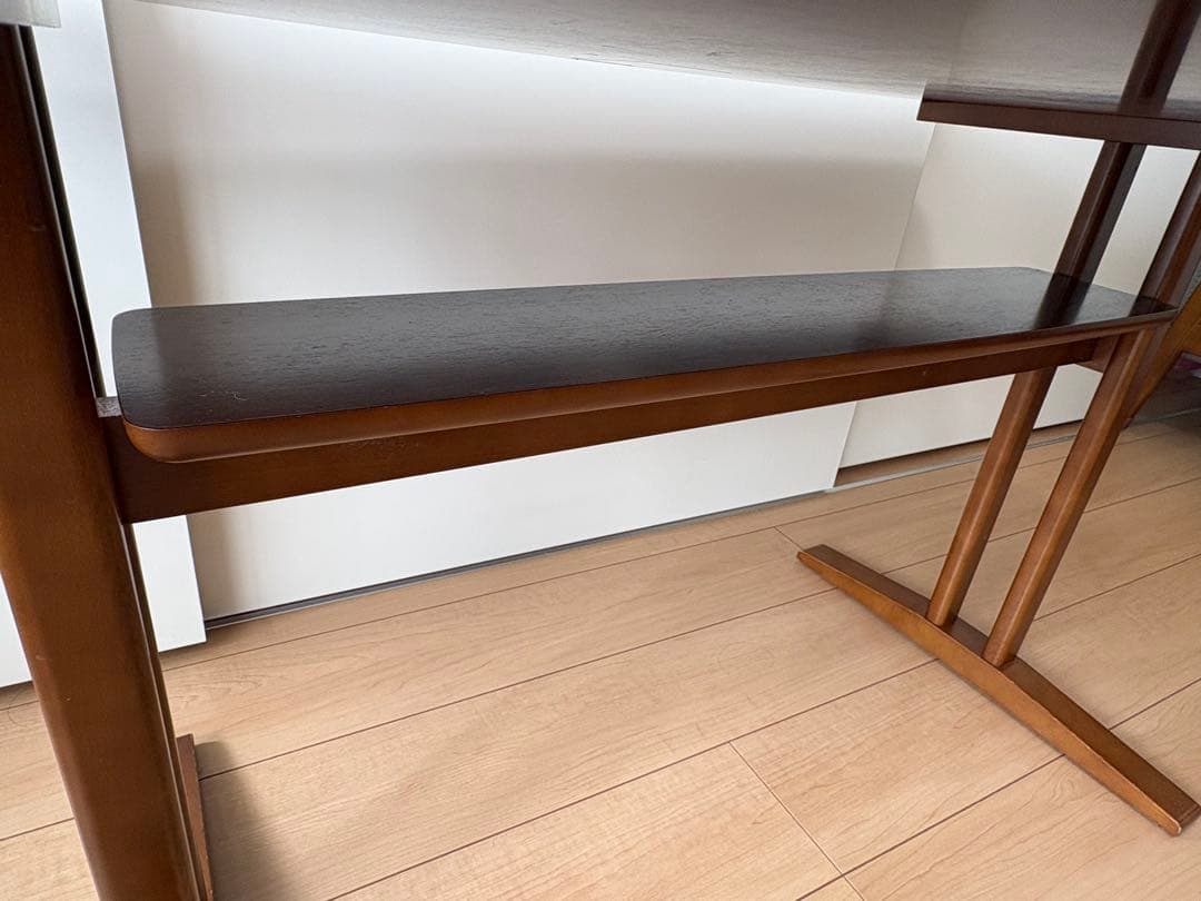 カリモク60 カフェテーブル120 ウォールナット色