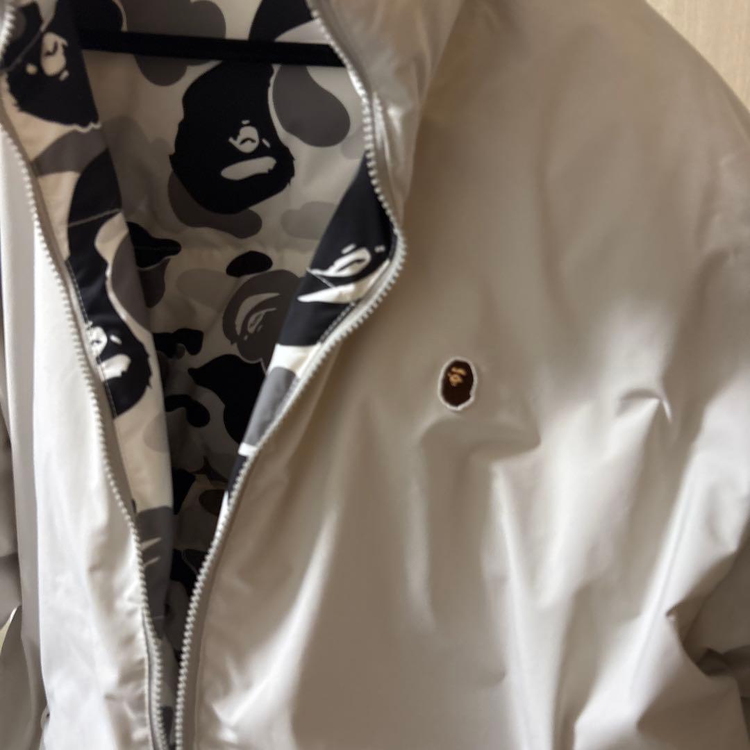 BAPEカモフラージュリバーシブルダウンジャケット