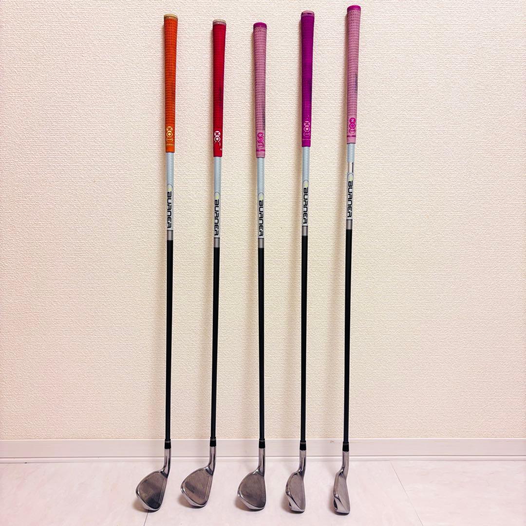 ⭐️BURNER PLUS⭐️ レディース アイアン セット L ゴルフ 5本