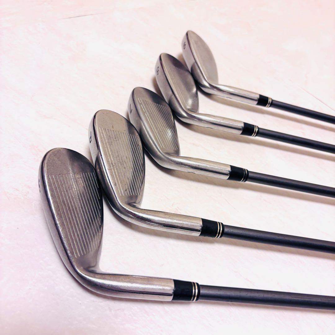 ⭐️BURNER PLUS⭐️ レディース アイアン セット L ゴルフ 5本