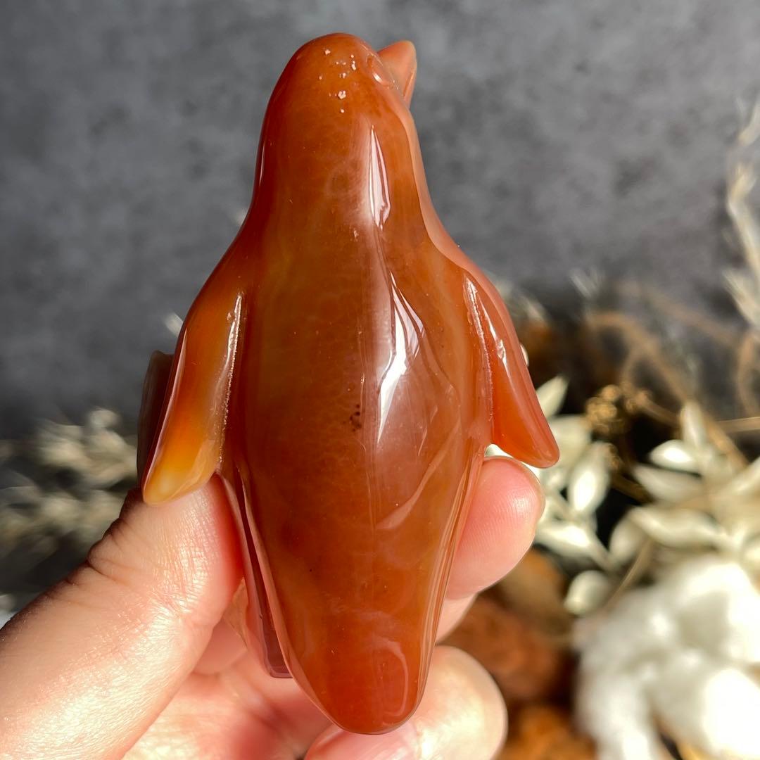 カーネリアン ペンギン インテリア小物