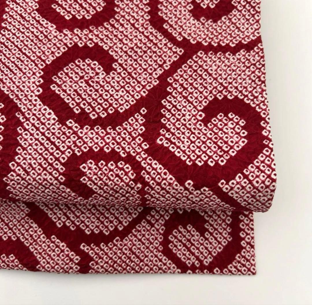 美品◆ゑり萬◆祇園絞り名古屋帯/芸妓舞妓御用達/佳つ乃愛用品/疋田菊唐草京都限定