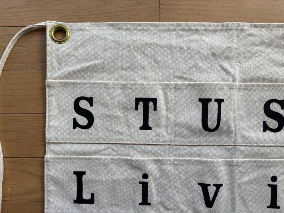 STUSSY Livin’ GENERAL STORE ウォールポケット 未使用