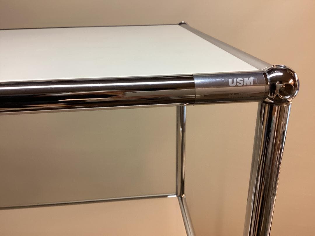 ヘ*ン様 USMハラー オープンキャビネット シェルフ ピュアホワイト　引き出し