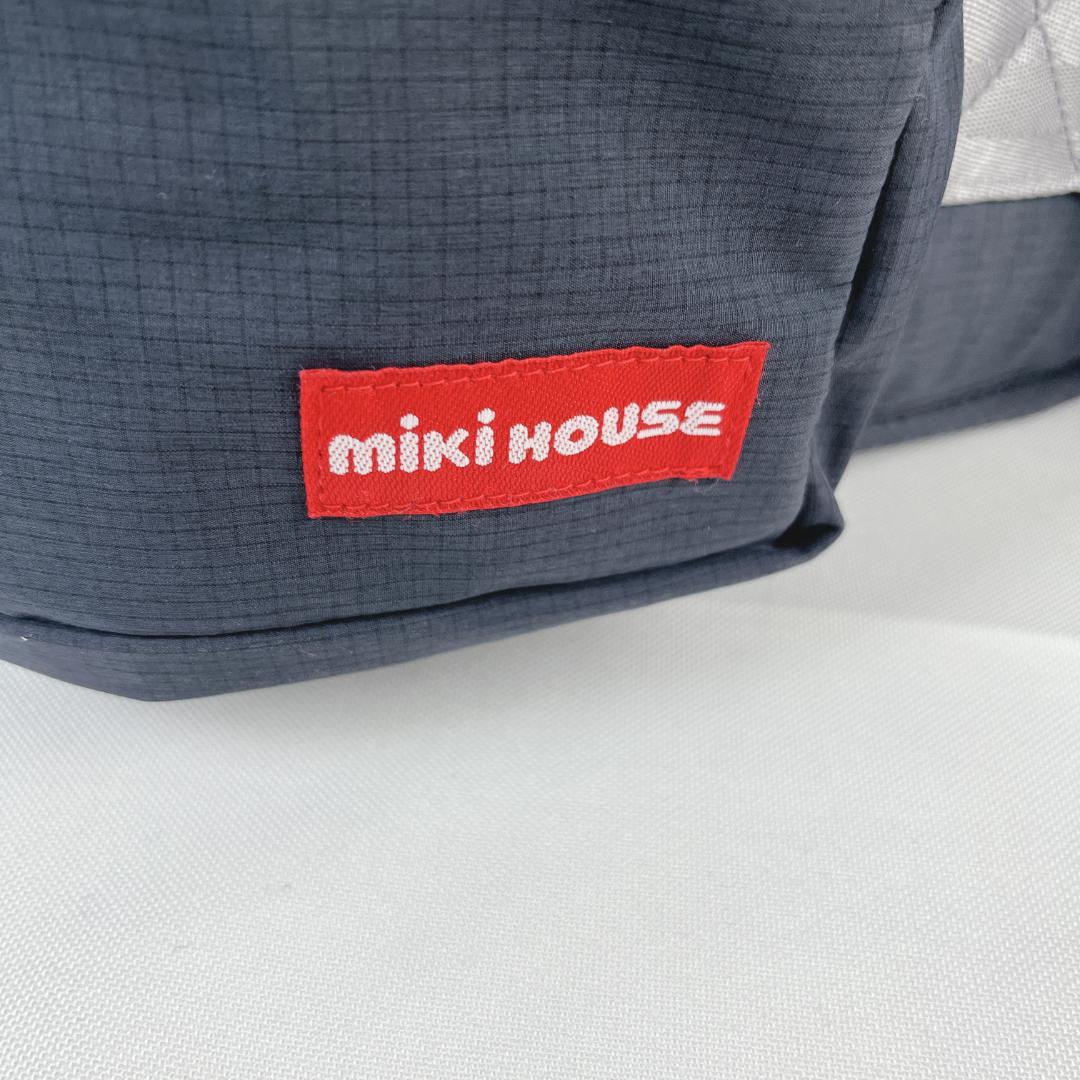 美品☘️ ミキハウス ポグネー ベビーキャリア ブラック　ヒップシート