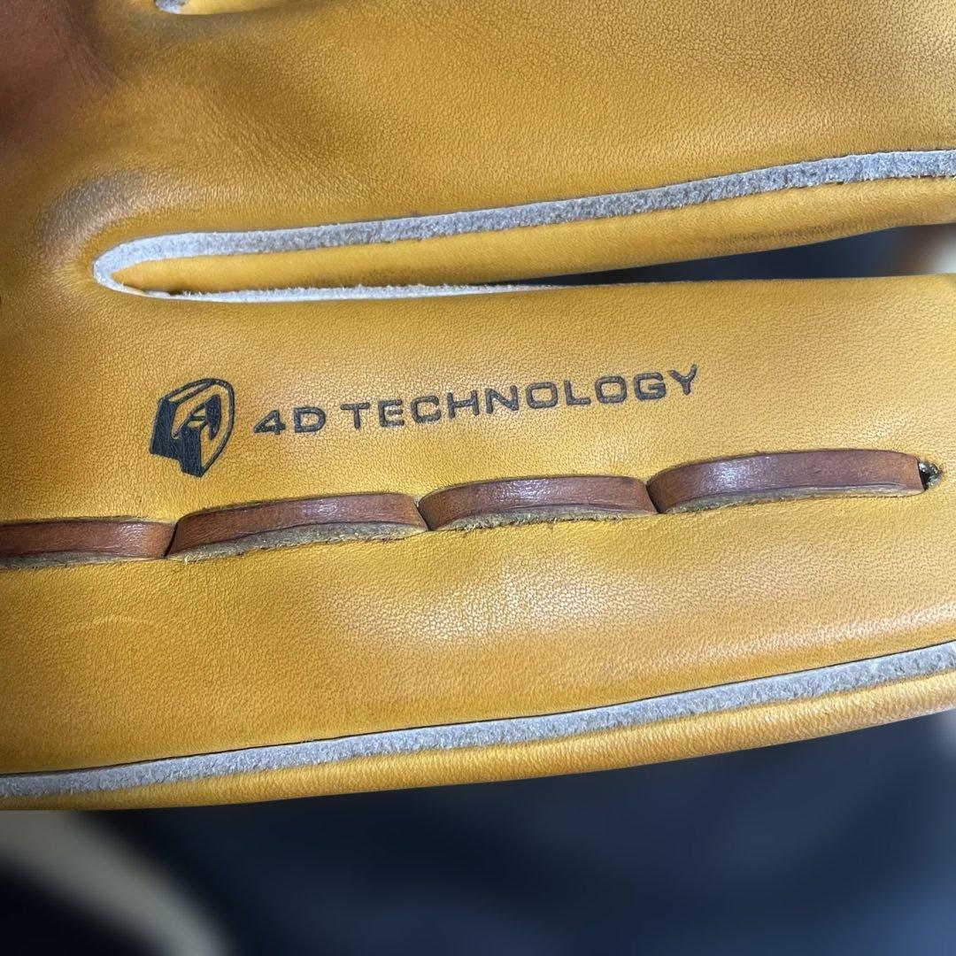 ［希少］ミズノプロ　ビッグM 軟式外野手用グローブ　4D