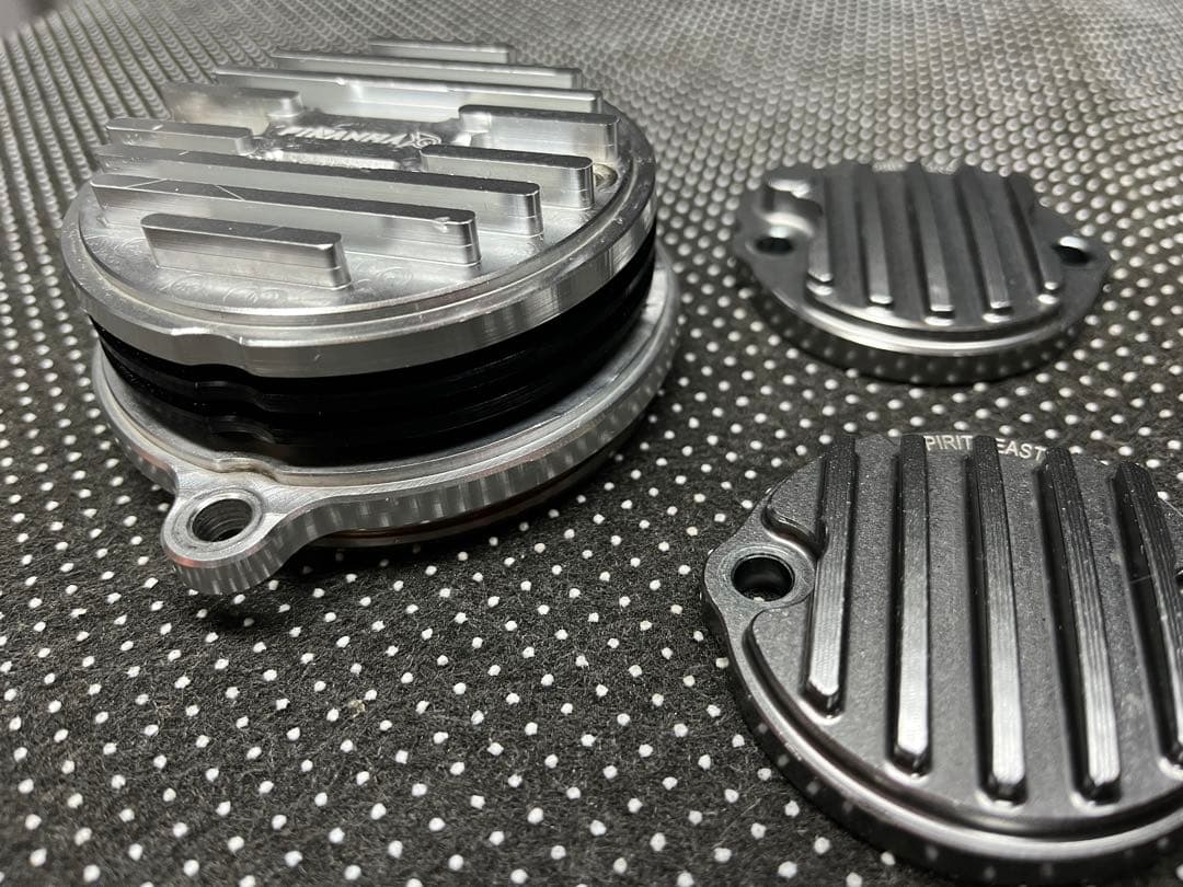 モンキー125 グロム DAX125 カブ 放熱カムカバー、タペットカバーセット