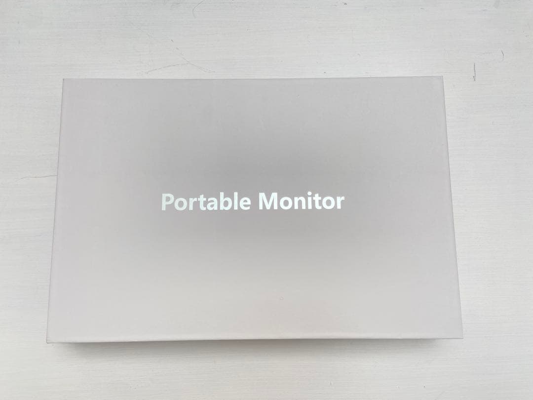 ポータブルモニター ブラック
