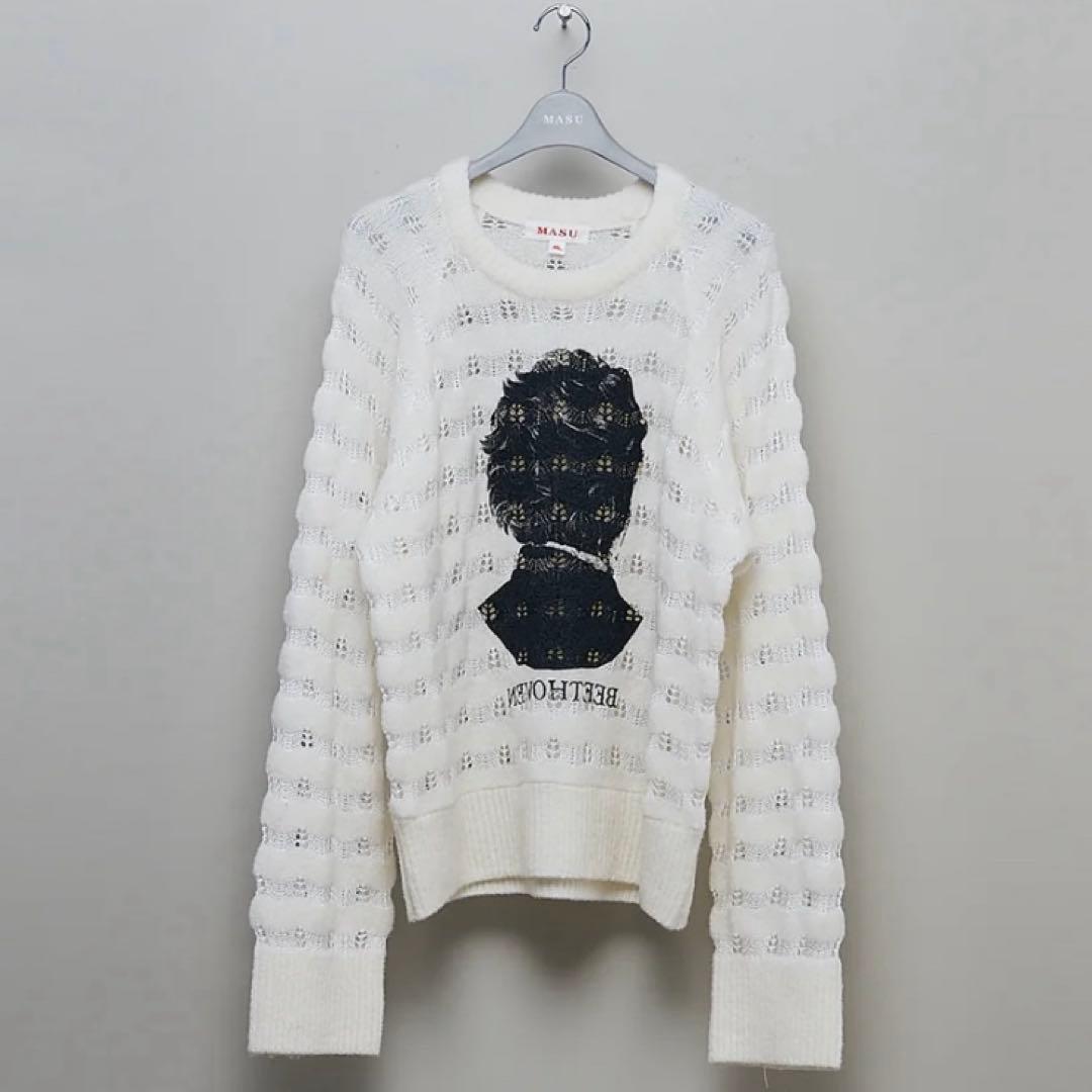 22aw masu beethoven ベートーヴェンニット