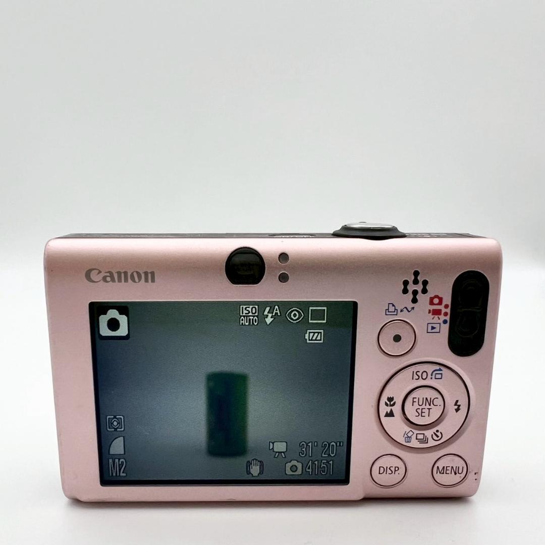 【完動品】Canon IXY 20 IS コンデジ ピンク 動作確認済