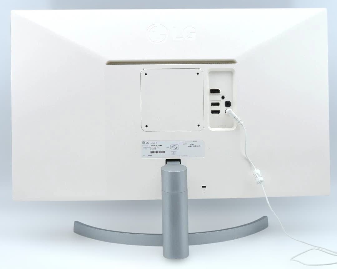 LG UHD Monitor 4K 27UL500-W 27インチ②TA2884