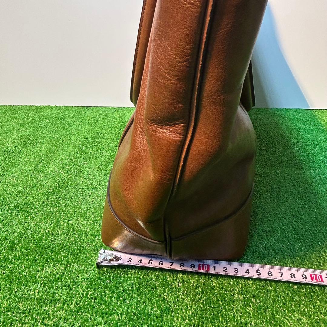 COACH 2WAY レザーバッグ　ブラウン