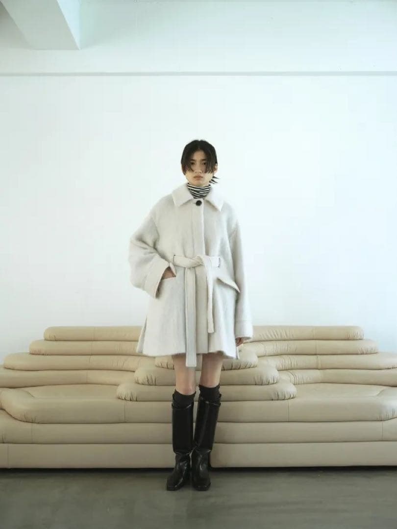 ※専用出品rosary moon Mohair Shaggy Half Coat