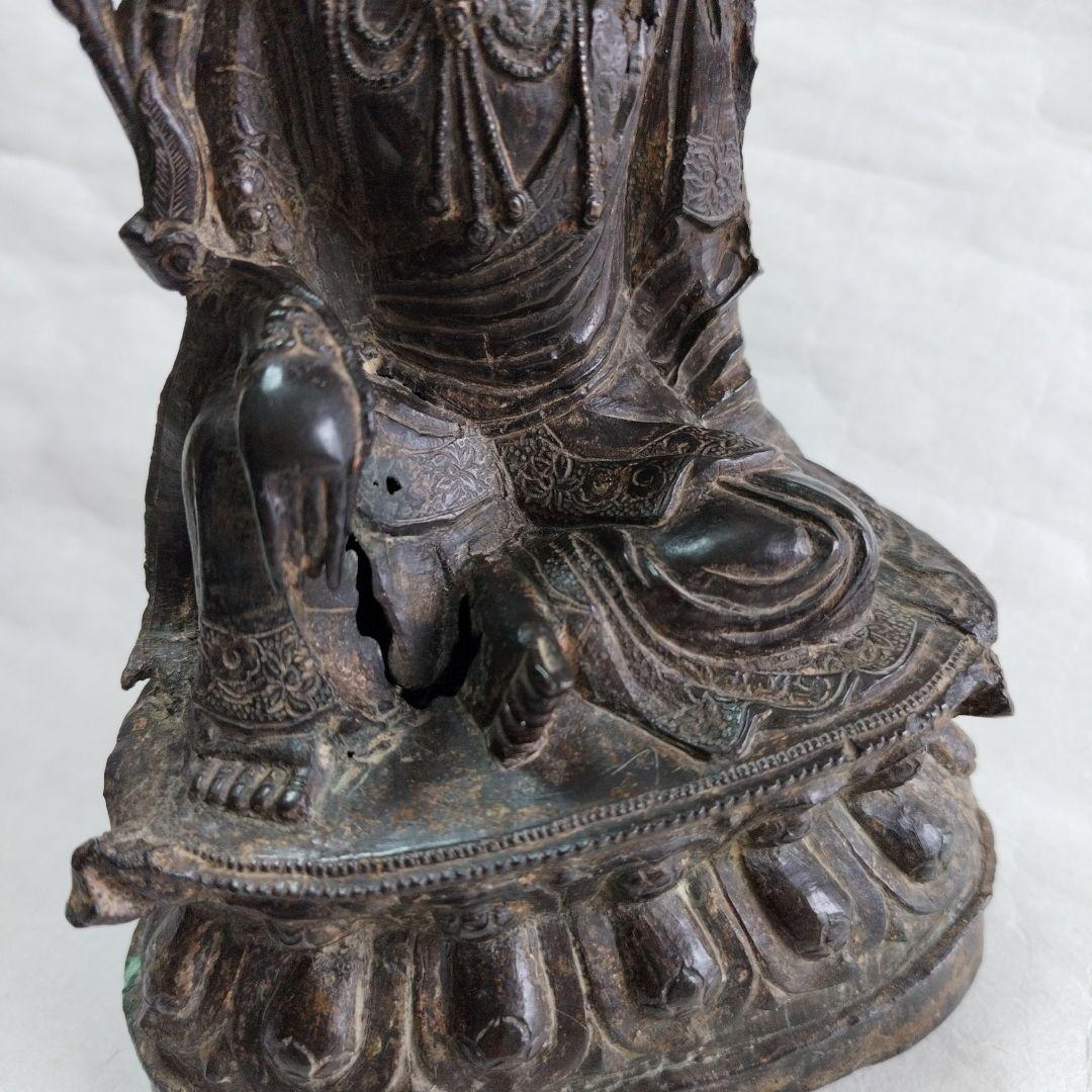 〔中国の鍍金仏〕