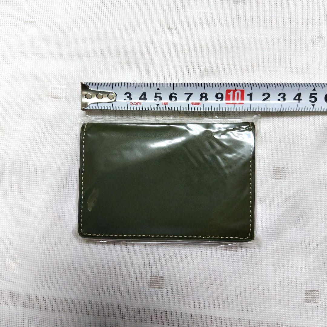 未使用　ソメスサドル [SOMES SADDLE]　名刺入　モスグリーン　箱付
