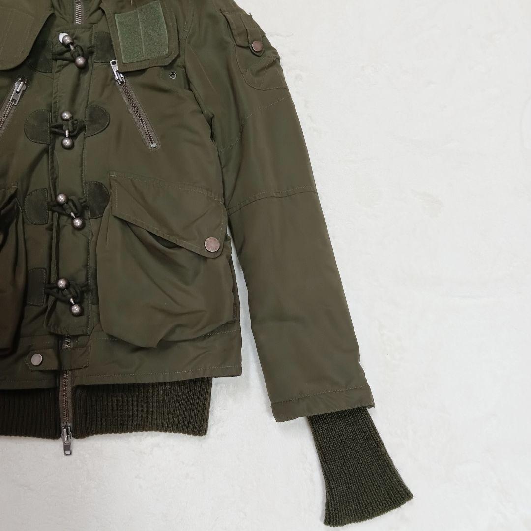 スライ SLY ラクーンファーモッズコート フェアリーグランジ カーキ Y2K