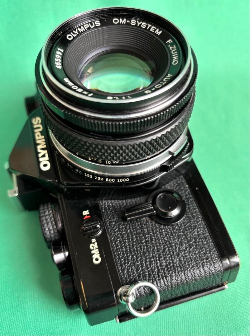 ★ OLYMPUS OM-2N BLACK + 標準レンズ 50mm
