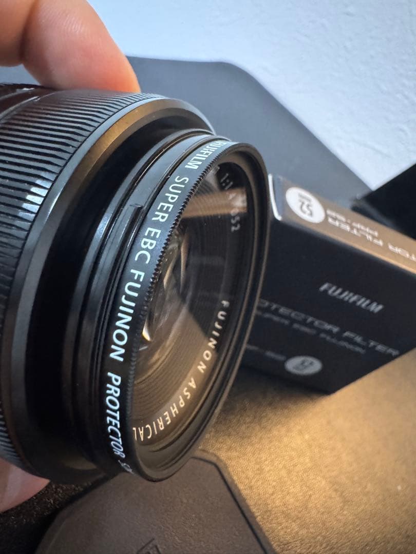 【美品】FUJIFILM XF35mm F1.4単焦点レンズ　純正フィルター