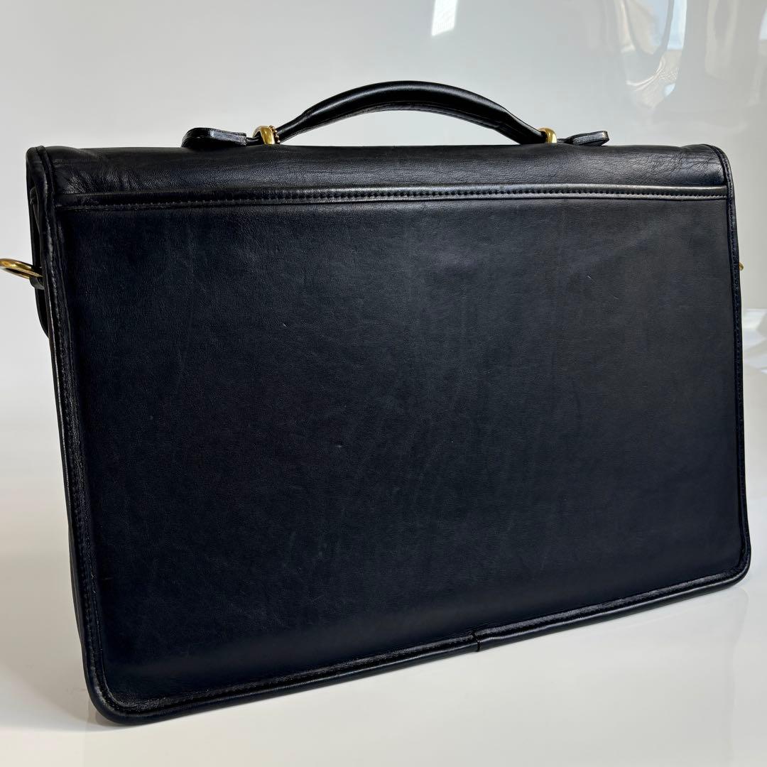 美品 COACH コーチ オールドコーチ レザー 2WAY ビジネスバッグ