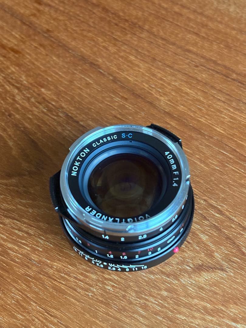 【ソニー用アダプター付】NOKTON Classic 40mm F1.4 SC
