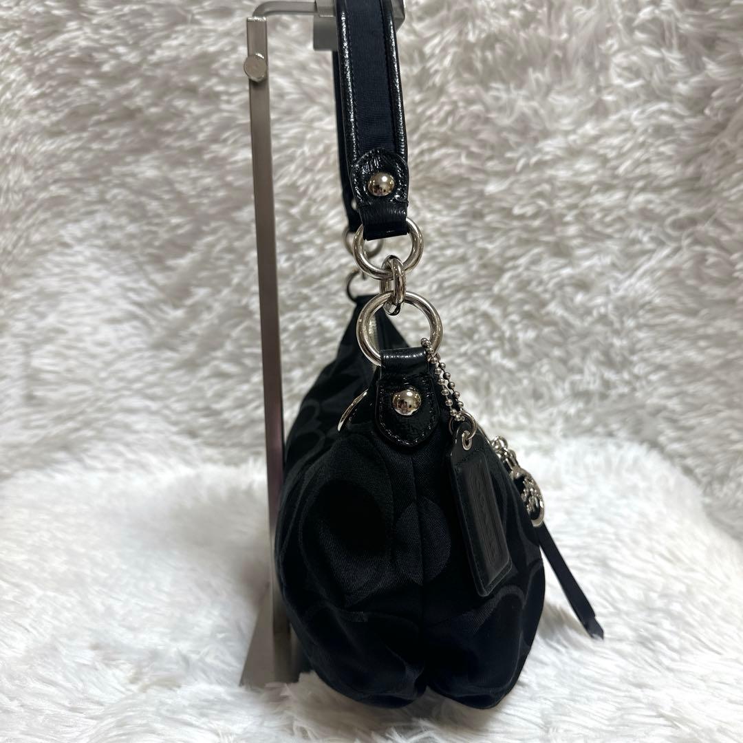 COACH コーチ　ポピー　黒　ワンショルダーバッグ ハンドバッグ　y2k