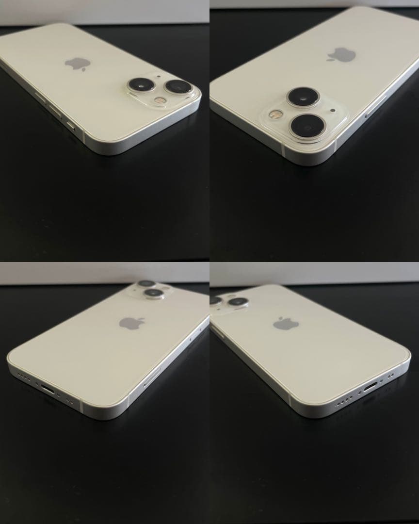 美品　iPhone13 mini 128GB スターライト バッテリー100%