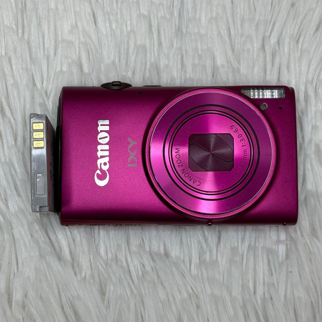 Canon カメラ　IXY 620F PC2013 パープル コンデジ　動作品