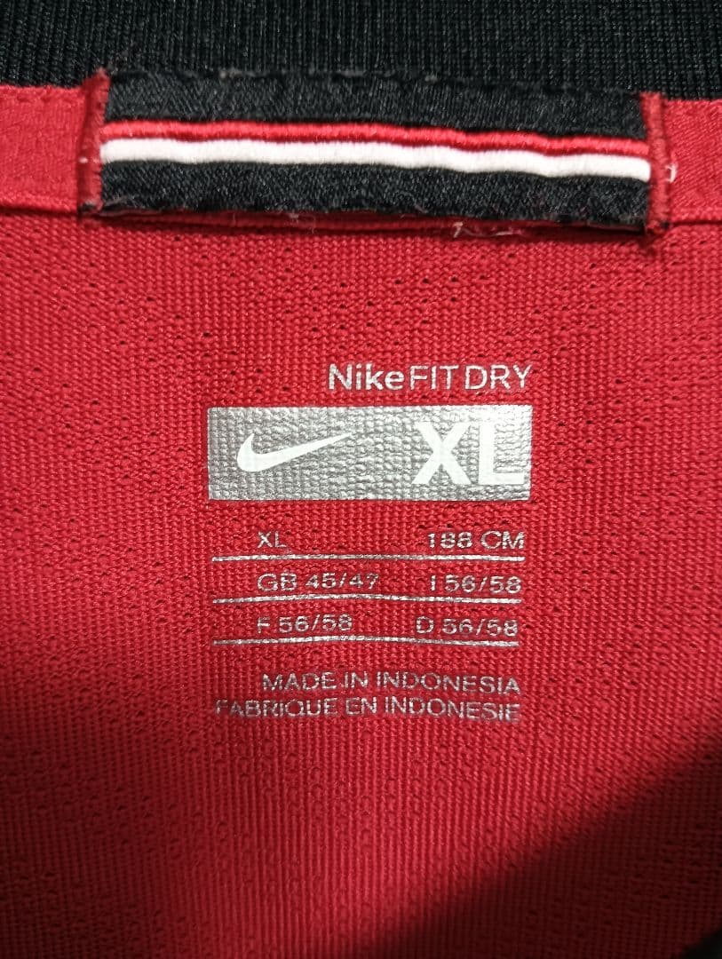 ナイキ マンチェスター・ユナイテッド 長袖ユニフォーム 09/10ホーム 正規品