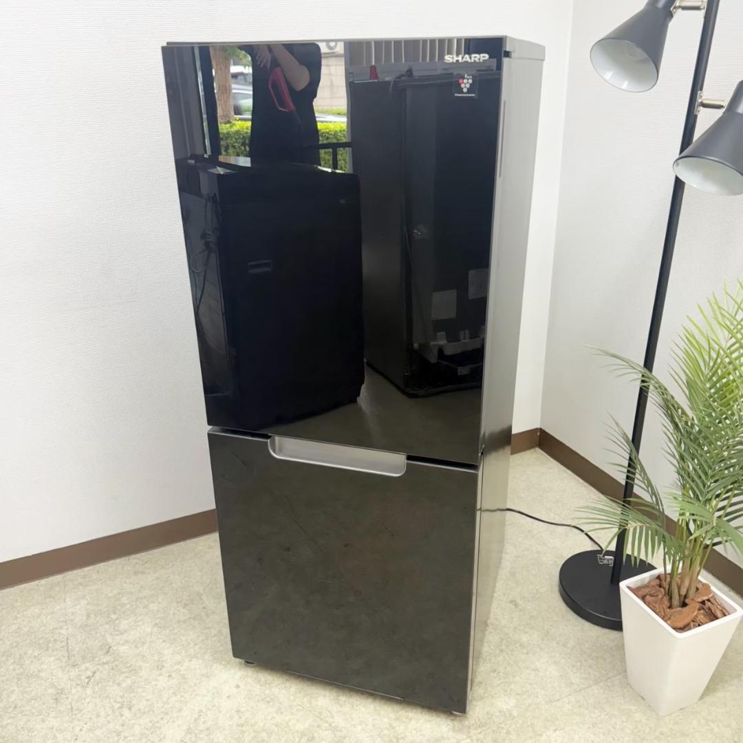 SHARP 冷蔵庫 小型 一人暮らし 152L 2021年製 KR0100