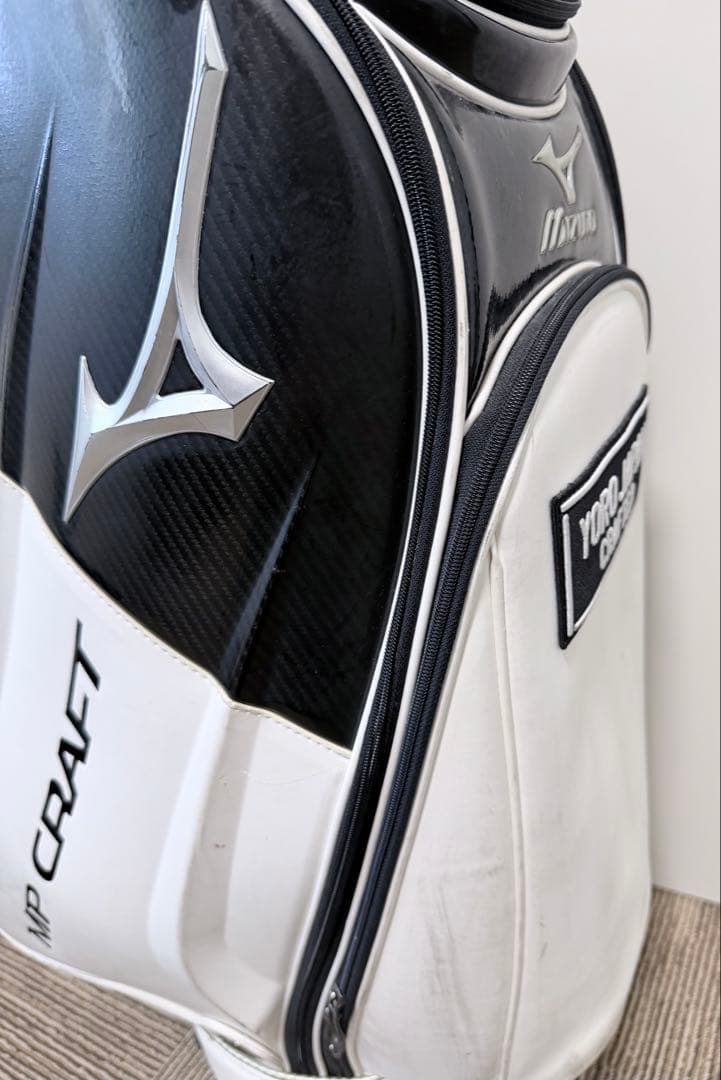 Mizuno MP CRAFT ゴルフバッグ ホワイト