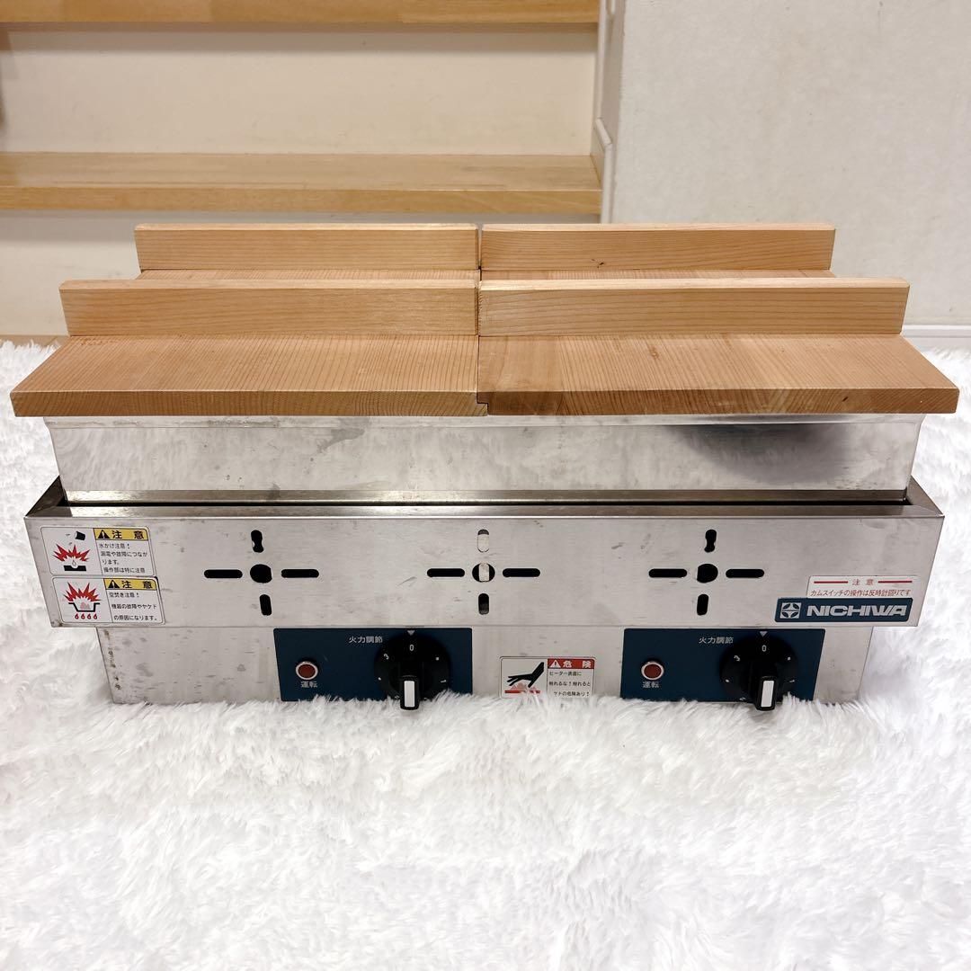 ニチワ 業務用電気おでん鍋 EOK-8 ステンレス製 8仕切り