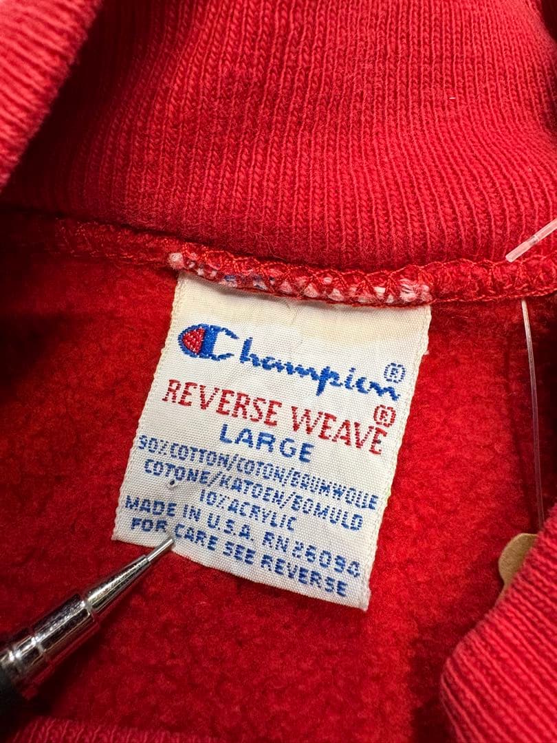古*フ様 【希少】モックネック 90s Champion リバースウィーブ 目あ