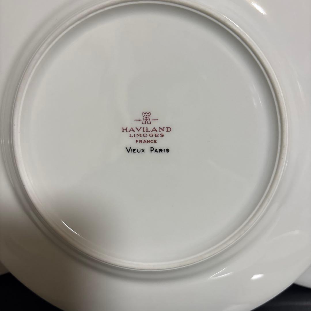 HAVILAND LIMOGES VIEUX PARIS プレート　6枚
