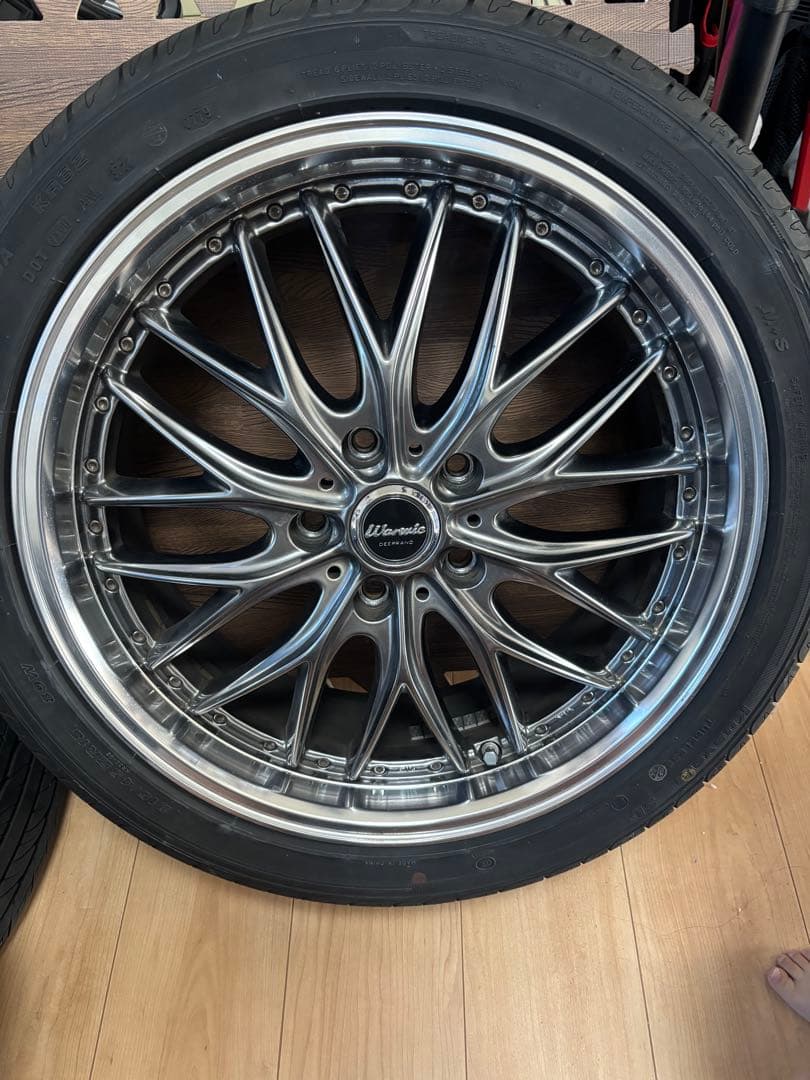 Warwick 18インチ 7j4本セット215/45r18(美品）