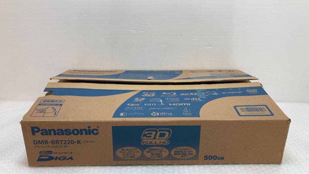 Panasonic ブルーレイディスクレコーダー　DMR-BRT220