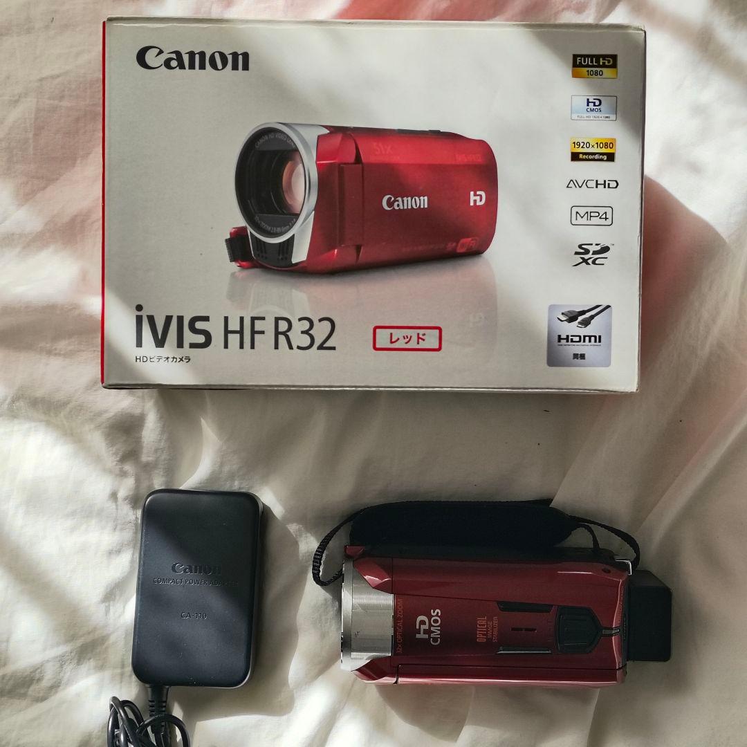 HF R32 ビデオカメラ 運動会・旅行に大活躍！信頼のキャノン製