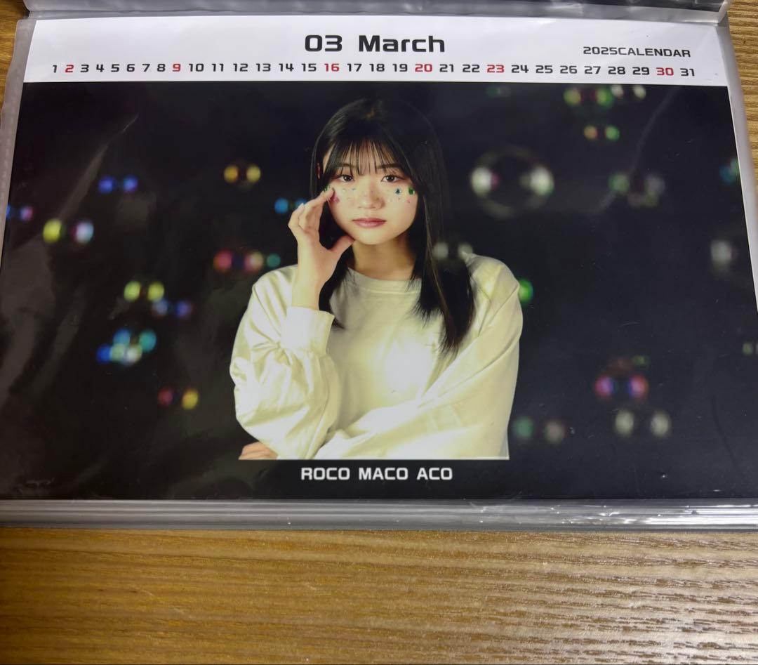 ROCO MACO ACO 2025年カレンダー