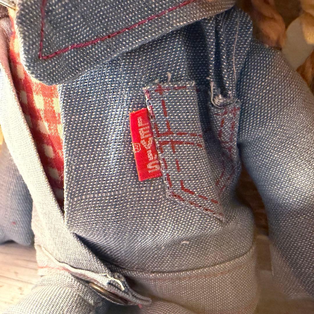 1973年　LEVI'S デニムラグドール　ビンテージ