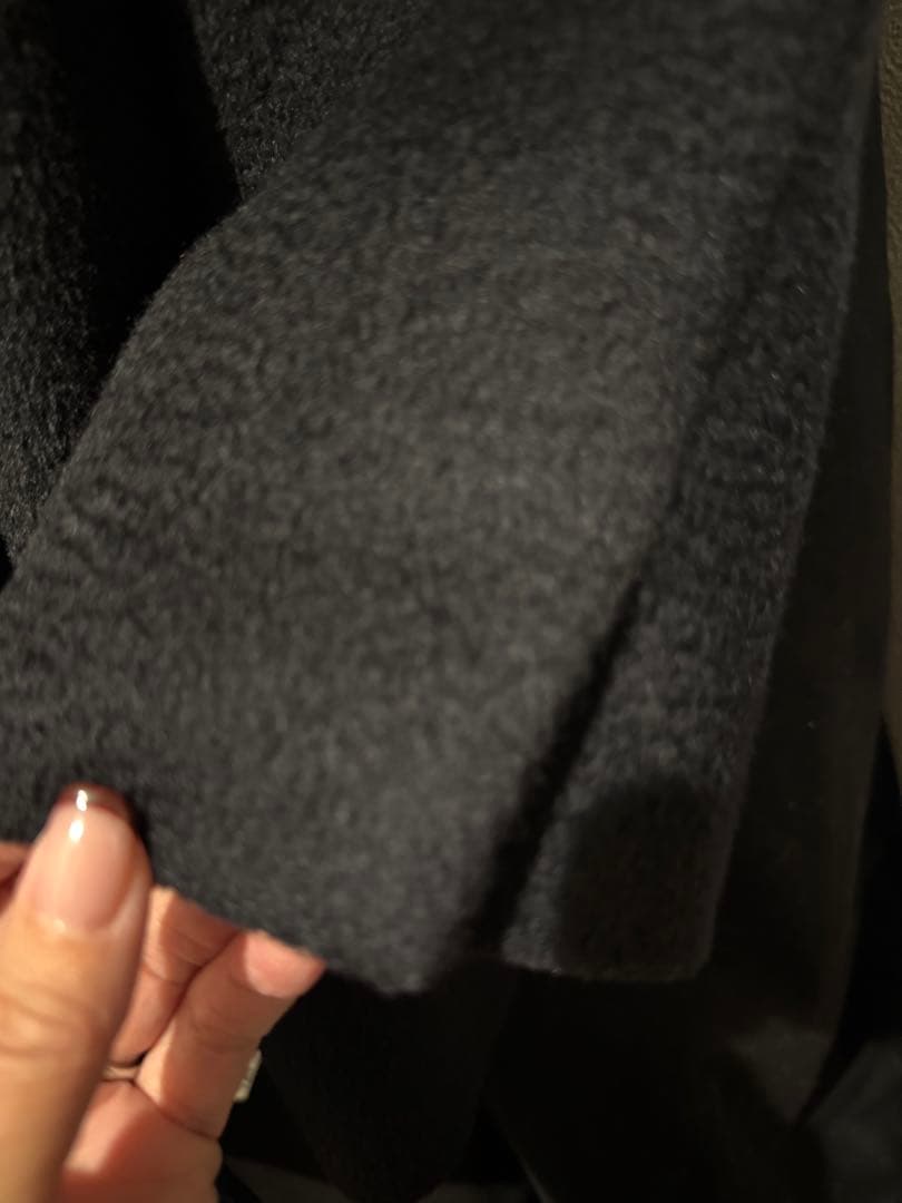 マックスマーラ✴︎キャメル素材 フード付きピーコート