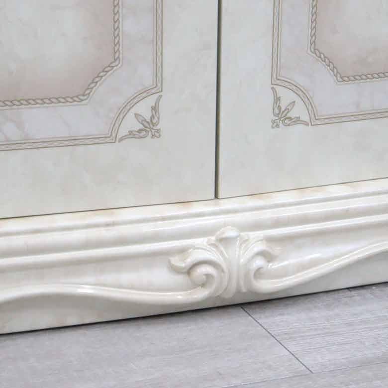 サルタレッリ アマルフィ オープン キャビネット アイボリー イタリア