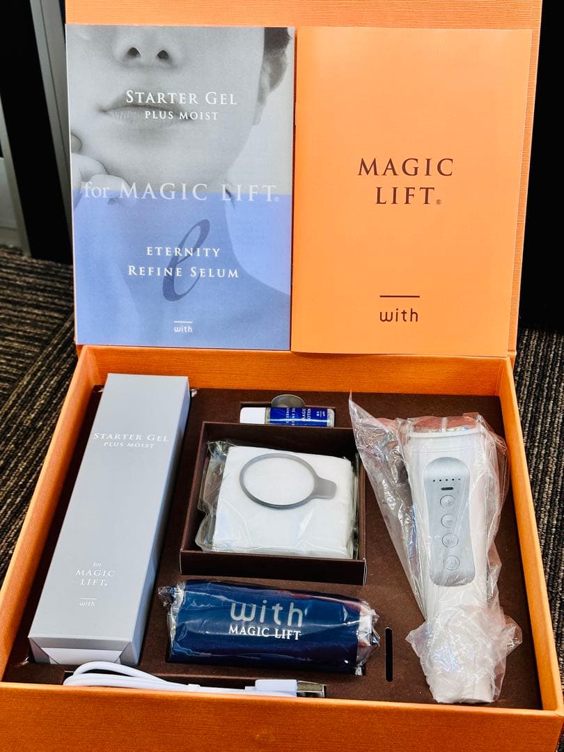 新品　MAGIC LIFT マジックリフト 高級美顔器 S.IW波 EMS 温熱